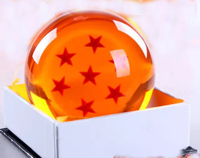 Dragon Ball DragonBall Z Crystal Ball 7 Star Diameter 3"/7.5cm Ball New in Box