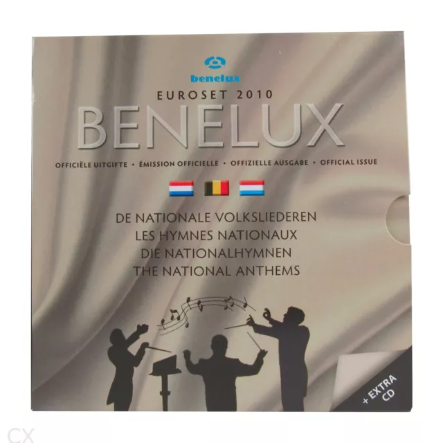 *** EURO KMS BENELUX 2010 BU Niederlande Belgien Luxemburg Kursmünzensatz ***