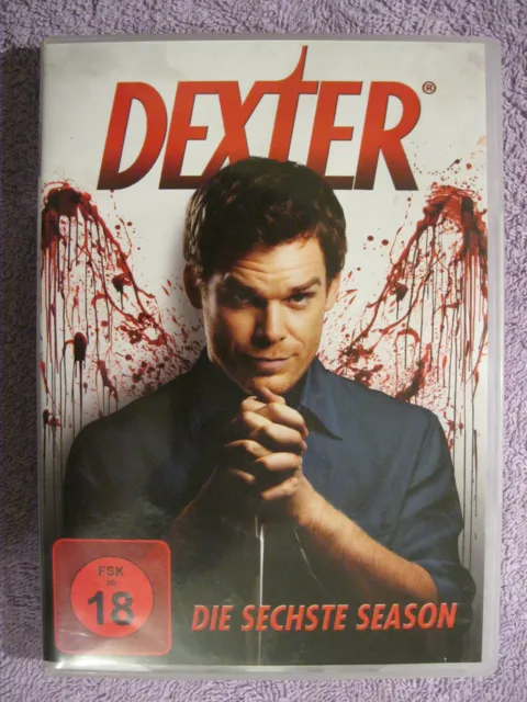 DVD Video Box Dexter - Staffel 6 (FSK 18) (2013) Die Sechste Season 4 DVD Set