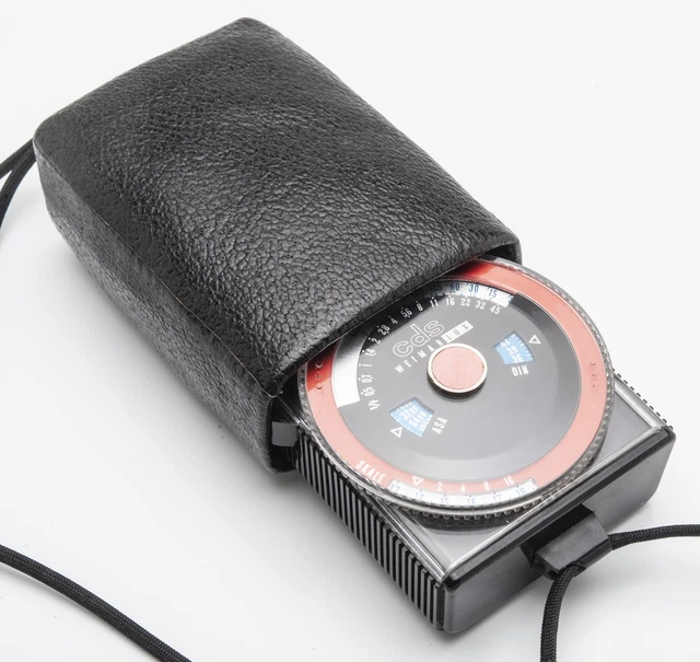 WEIMAR LUX WEIMARLUX cds Belichtungsmesser Light Meter Lichtmesser DIN