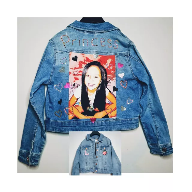 Personalised Kids Denim Jacket