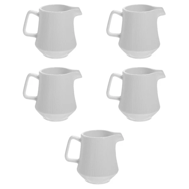 5x Contenedor de crema de café crema de azúcar para hogar restaurante cocina hotel