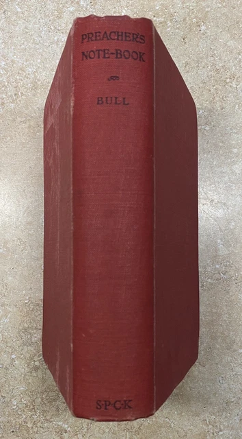 1954 Cuaderno de un predicador: contornos de sermones e ilustraciones para todos los domingos