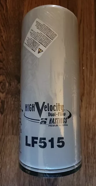 Hastings Lf515 High Velocity Dual Flow Oil Filter.  New. Free Shipping