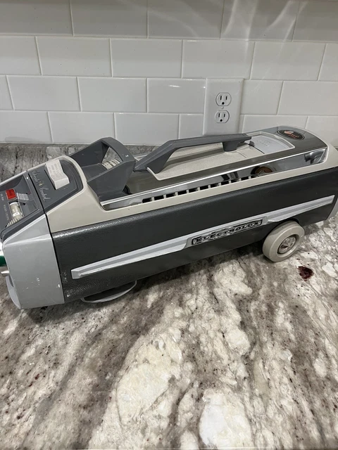 Electrolux Silverado Deluxe Vintage Canister Vacuum Cleaner + Attachments + Bags
