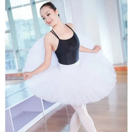 Professional Platter Tutu Black White Red Tutu Ballet Adult Ballet Dance Skirt 3