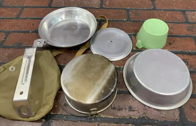 Vintage Boy Scouts Of America Official Cook Mess Kit