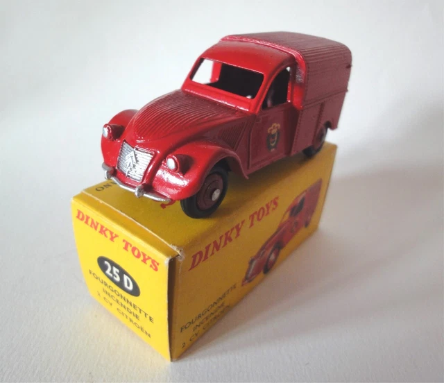 Dinky Toys France Originale 1/43 réf 25D : Citroën 2cv Fourgonnette