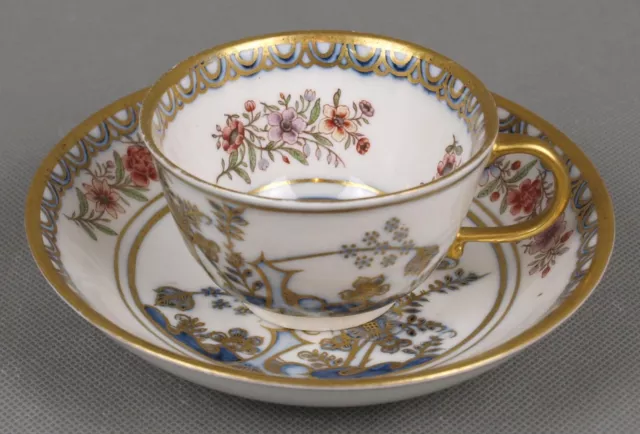 Wunderschöne Und Antike Meissen Tasse -Um 1770