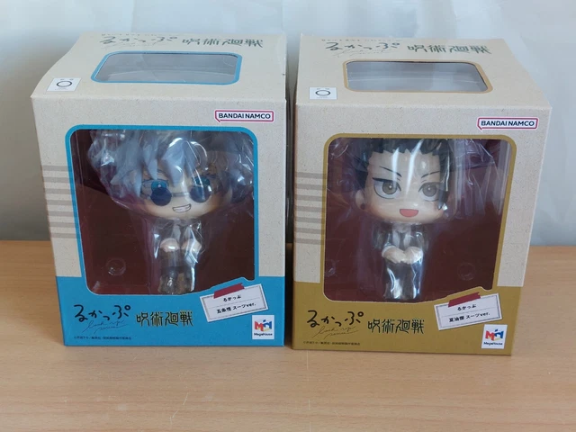 Lot De 2 Figurines Anime Gojo Satoru Et Geto Suguru Look Up - 10 Cm En PVC - Mignonnes Et Détaillées - 6