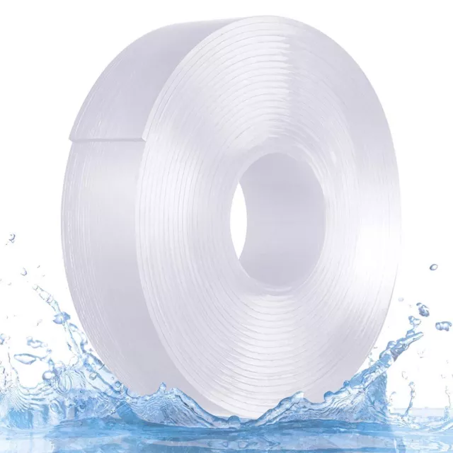 Top Notch Waterproof Transparent Bath Wall Kitchen White Sealing Strip Tape