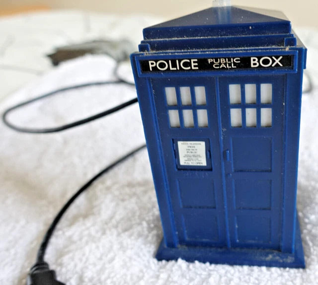 DOCTOR WHO POLICE Public Call Box Tardis Usb Hub 4 Ports Light Sound £ ...