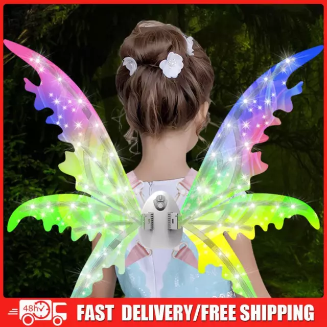Electric Fairy Wings Shiny Moving Fairy Wings Cosplay Party Dress Up Accessories