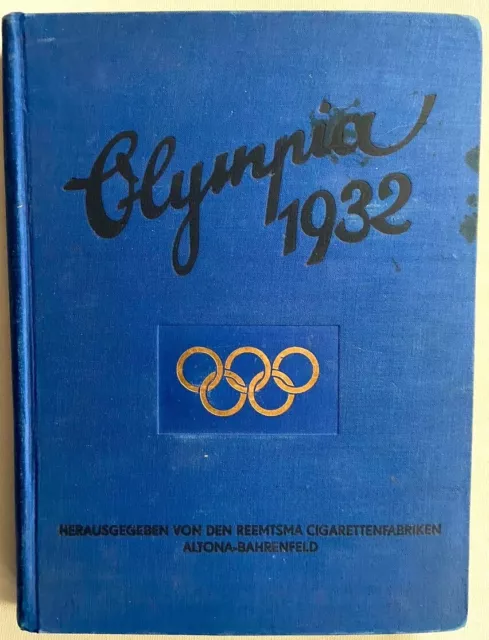 OLYMPIA 1932 Carton La Jeux Olympiques Jeux 1932 En de Los Angeles