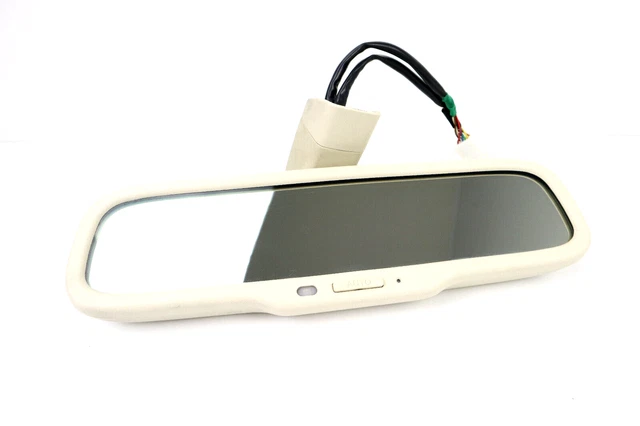 2002-2010 Lexus Oem Sc430 Front Windshield Rearview Mirror Tan Auto Dimming Oem