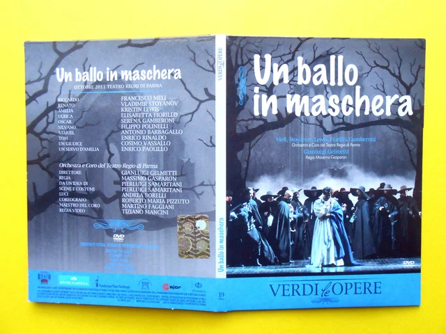 DVD,Théâtre,Opera,Giuseppe Verdi,Un Bal IN Masque,Theater,Opern Paroles,Lyric