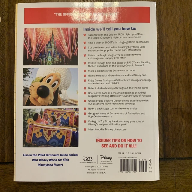 BIRNBAUM'S 2024 WALT Disney World The Official Vacation Guide