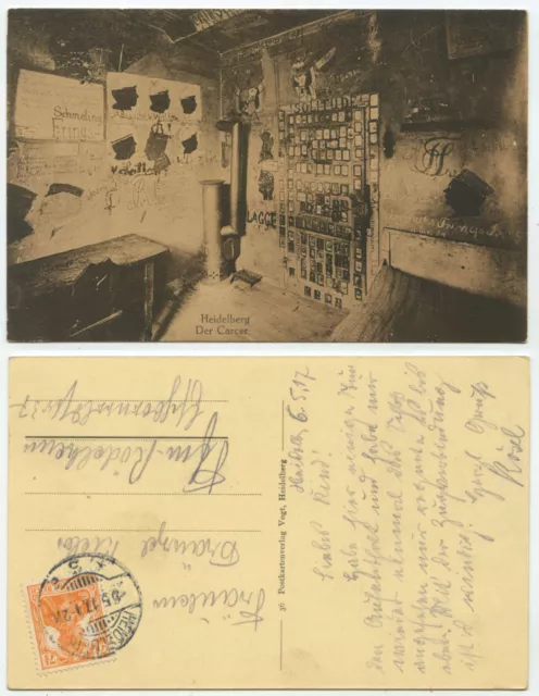 38830 - Heidelberg - The Carcer - postcard, run 6.5.1917