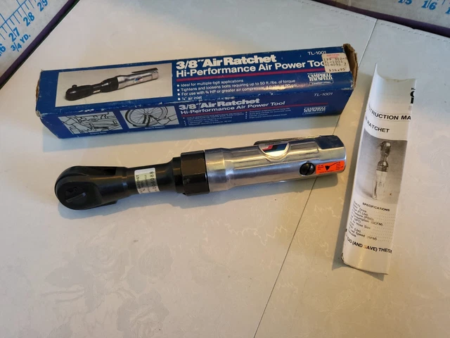 Campbell Hausfeld 3/8” Standard Duty Air Ratchet TL-1001 BRAND NEW