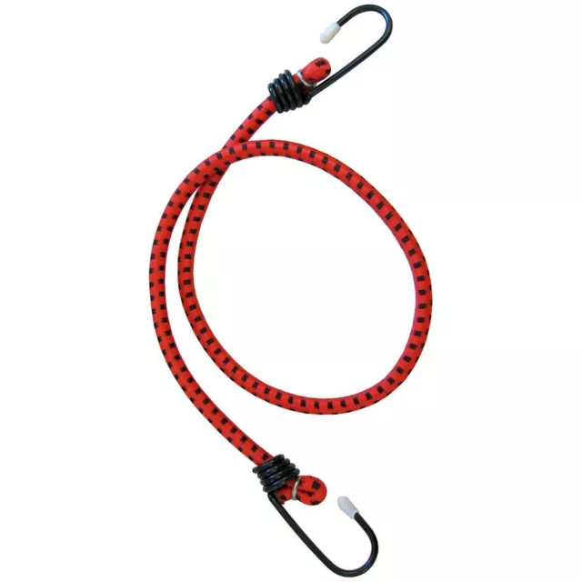 Coppia Corde Elastiche Con Ganci Per Fissaggio Bagagli Moto Scooter 75Cm