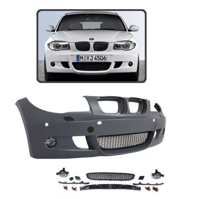 Pare Choc Parechoc Avant Pack M Sport Design Pour Bmw Serie 1 E81 E87