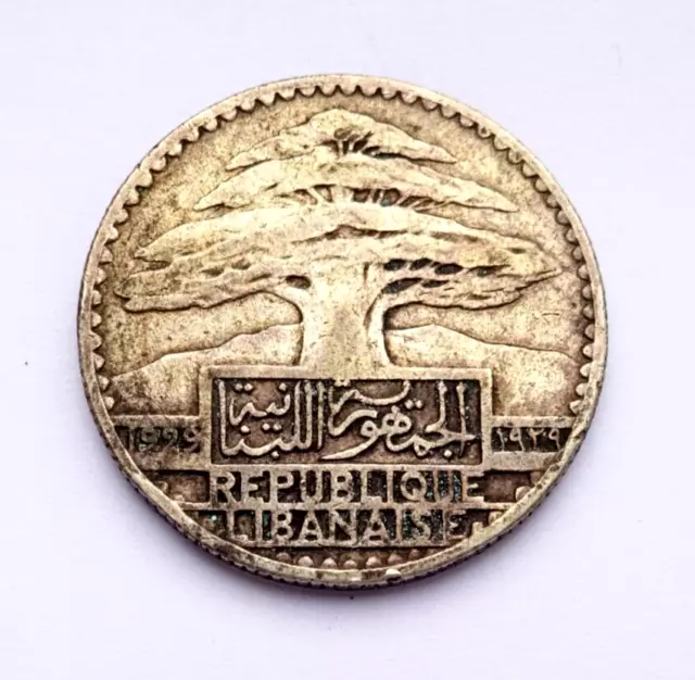 Lebanon 50 Piastres 1929