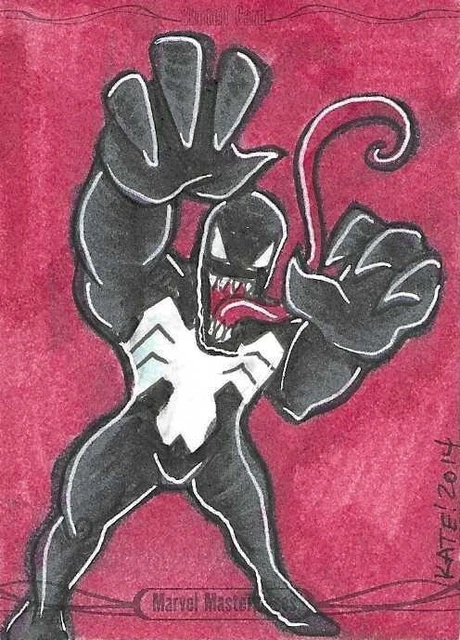 2016 Marvel Masterpieces Sketch - Kate Carleton
