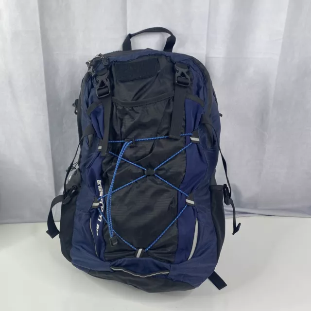 The North Face Angstrom 30 Backpack Trail Hiking Blue Black Air-Mesh Hipbelt