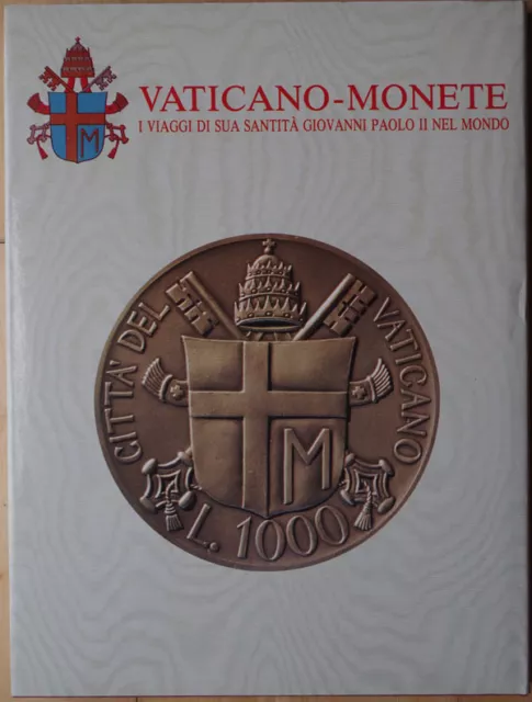 Münz-Sammelband Vaticano-Monete I viaggi di sua santita Giovanni Paolo II 2