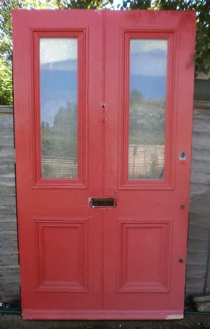 Antique front door 85" x 47"