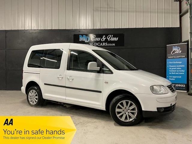 2010 Volkswagen Caddy 1.9 TDI PD 5dr DSG MPV Diesel Automatic