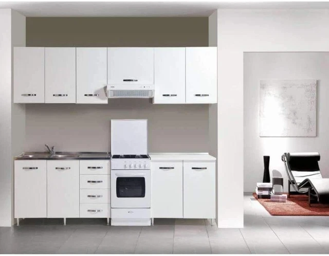 Mobiletto Base Cucina In Colore Olmo - Componibile Made In Italy 40x50x85 Cm - Foto 14