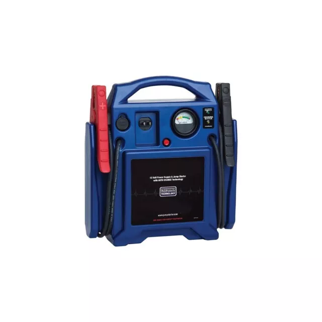 1700 Peak Amp 12 Volt Jump Starter, Battery Chargers, Portable Power, Blue