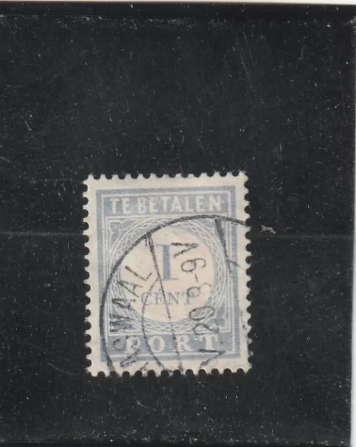 L5877 PAYS BAS timbre TAXE Y&T N° 45 de 1912-22 "  " Oblitéré
