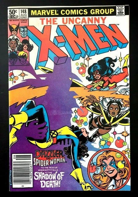 Uncanny X-MEN 148 - 1st app of Caliban, Angel leaves X-Men - Newsstand Ed