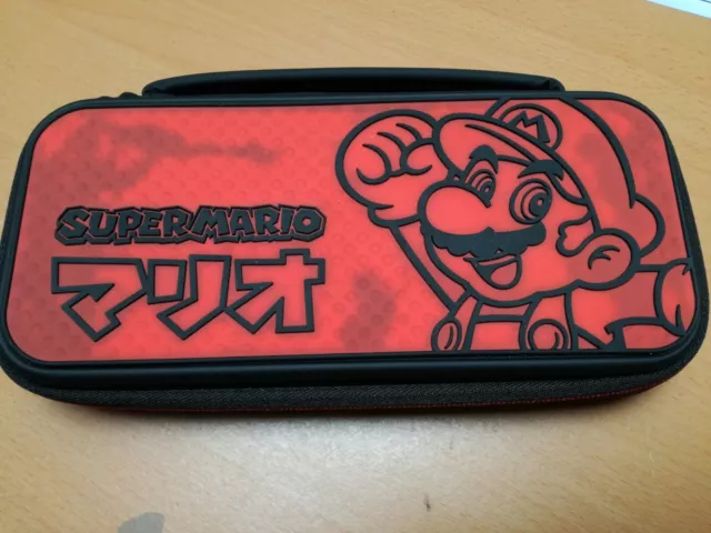 Sacoche de transport Deluxe Edition Mario Kana pour Nintendo Switch AVEC DEFAUTS