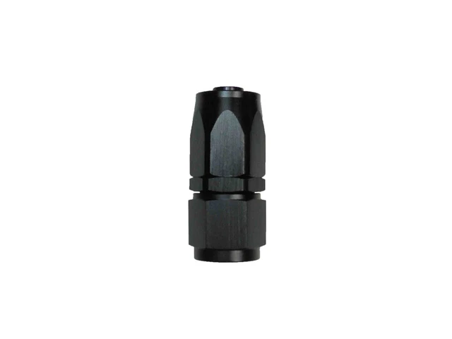 ABSOPRO Raccord AN8 Femelle Vers AN6 Mâle – Connecteur Conique Ligne Carburant Aluminium Noir Anodisé