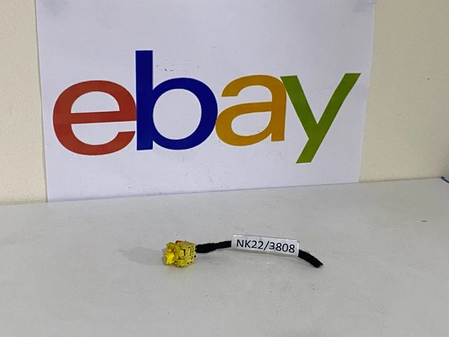 MERCEDES BENZ AIRBAG Wiring Loom Harness Plug Connector 2 Pin Yellow £