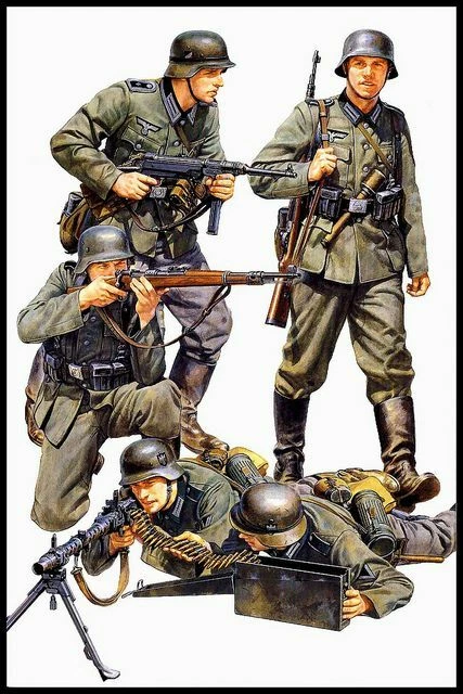 Plaque Métal Décorative 30x20 Cm - Soldat De La Seconde Guerre Mondiale (WW2)