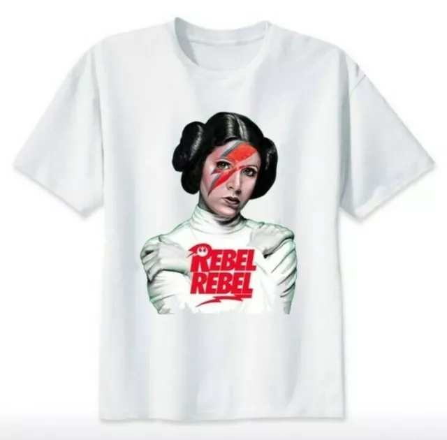 Princess Leia Rebel T-shirt Gift Unisex Men Women Adult