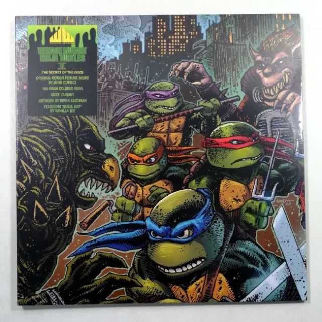 Vinyle Teenage Mutant Ninja Turtles Ii Tmnt The Secret Of The Ooze  Original Mot