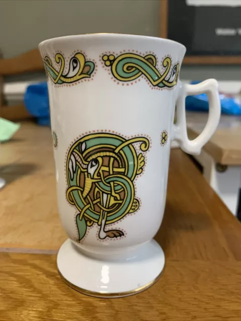 7 X  Royal Tara Book of Kells Irish Coffee Cup Fine Bone China  Mugs .