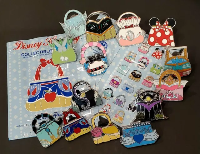 Disney Pins PRINCESS Purses Handbags -  YOU CHOOSE - Authentic Trading
