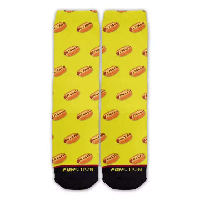 Function - Hot Dog Pattern Socks food burger fast junk fries odd sox stance nike