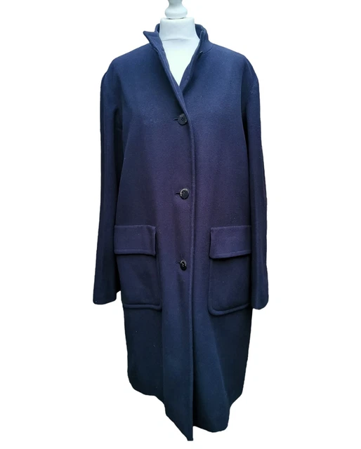 AQUASCUTUM LADIES LONG Wool Coat £47.55 - PicClick UK