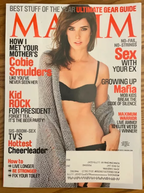 Cobie Smulders, On The Cover Of "Maxim" Magazine, December 2010