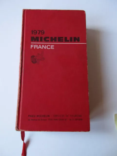 Guide Rouge Michelin - France 1979