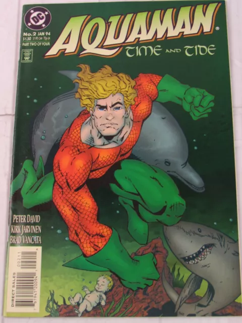 Aquaman: Time & Tide #2 Jan. 1994 DC Comics