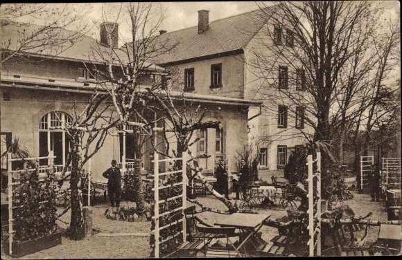 Ak Großbothen Grimma in Sachsen, Mühlberg's Etablissement - 10419873