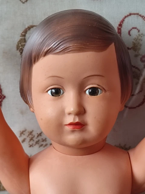 Poupée Reproduction SNF Jacky 37 Cm - Biscuit De Porcelaine - Fabriquée En France